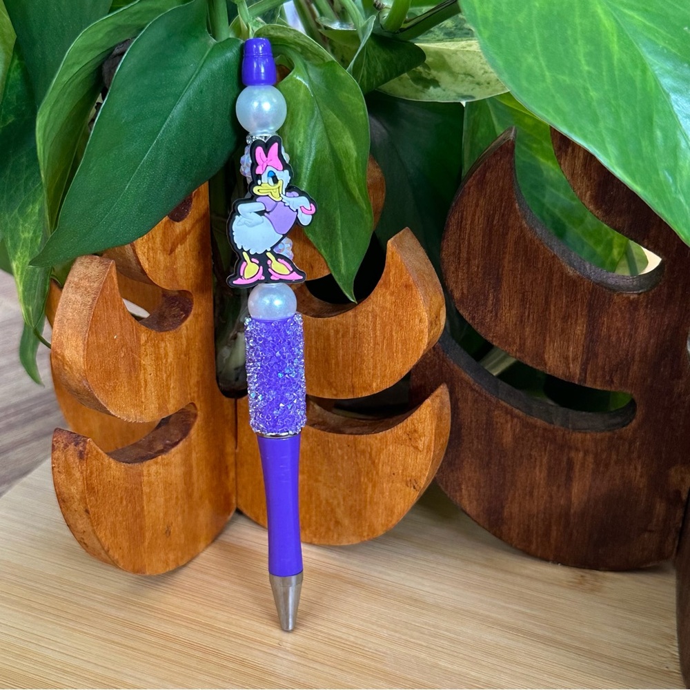 ✨ Disney-Inspired Beaded Pen ✨ Handmade‎ Silicone Pen | + Refill